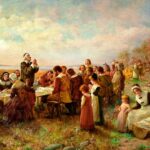 jennie-augusta-brownscombe-first-thanksgiving-at-plymouth jennie-augusta-brownscombe-first-thanksgiving-at-plymouth